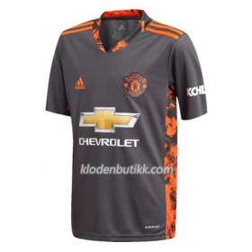 Manchester United Keeper Hjemme Fotballdrakt 2020-2021 Kortermet